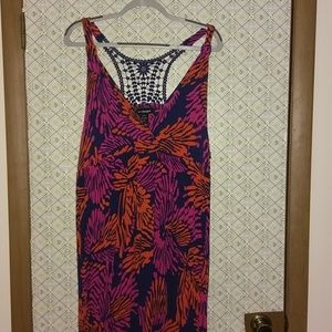 Lane Bryant Floral Maxi Dress